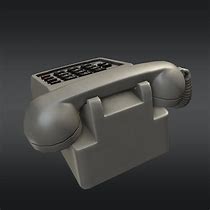 Image result for Push Button Phone 3D Model