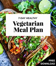 Image result for 7-Day Vegetarian Meal Plan