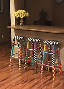 Image result for Gray Painted Counter Stools Made in Vietnam