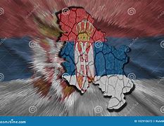 Image result for Serbia Flag Map
