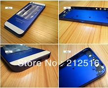 Image result for iPhone 5 Blue Housing