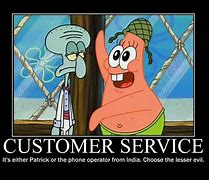 Image result for poor customer services memes spongebob