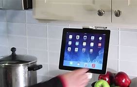 Image result for ipad wall mounts for kitchen
