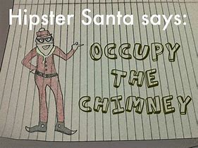 Image result for Hipster Santa Claus Meme