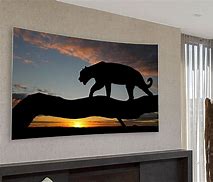 Image result for OLED TV On Wall