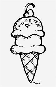 Image result for Black and White Ice Cream with No Background