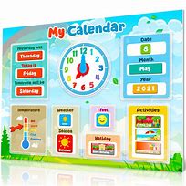 Image result for Talking Calendar for Kids