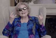 Image result for Betty White as Rose Nylund GIF