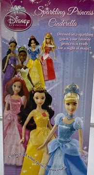 Image result for Disney Sparkling Princess Cinderella Doll