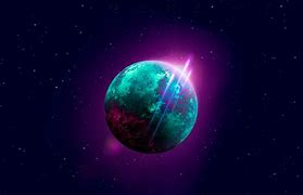 Image result for Black and Purple Galaxy with Planet