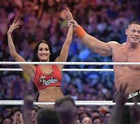 Image result for John Cena and Nikki Bella Ring