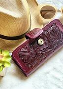 Image result for Ladies Leather Snap Wallet