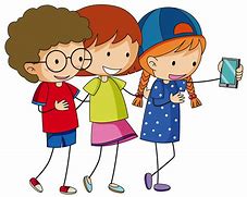 Image result for Kid On Phone Cartoon