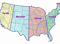 Image result for Eastern Standard Time Map