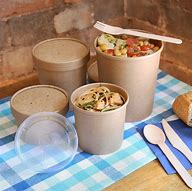 Image result for Paper Food Containers with Lids