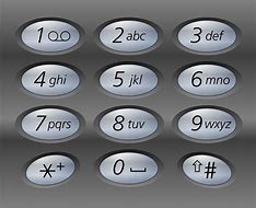 Image result for What Does a Keypad On a Phone Look Like