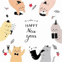 Image result for Purple Happy New Year Cute Cartoon