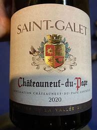 Image result for Saint Galet Chateauneuf Pape