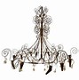 Image result for Quartz Crystal Chandelier