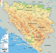 Image result for Bosnia Land Use Map