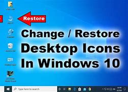 Image result for Recover Desktop Icons