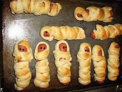 Image result for Halloween Goodies Pigs in a Blanket