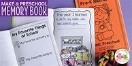 Image result for Preschool Memory Book Cover Page