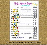 Image result for Baby Emoji Pictionary Answer Key