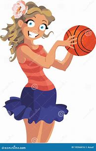 Image result for Girl Basketball Player Art