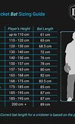 Image result for Grays Size Chart Cricket