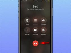 Image result for iPhone Call Screen FaceTime
