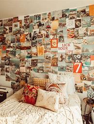 Image result for Bedroom Wall Collage Ideas