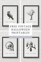 Image result for Scary 3D Halloween Decorations Printable