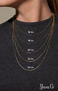 Image result for How Long Is a 16 Inch Necklace