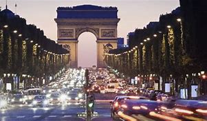 Image result for Champs Elysees Paris France Night