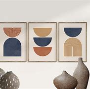 Image result for Mid Century Geometric Wall Art