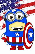 Image result for Captain America Minion Drawing