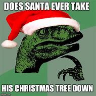 Image result for Raptor Christmas Meme