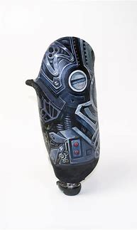 Image result for Painted Prosthetic Leg