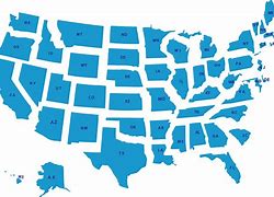 Image result for US State Shapes