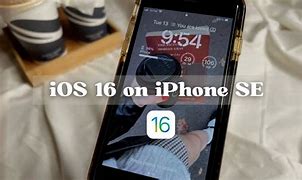 Image result for iPhone 5 SE iOS 16