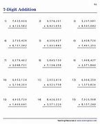 Image result for 4th Grade Math Worksheets Addition