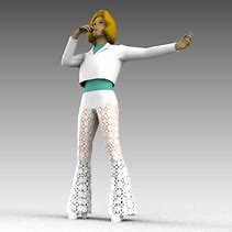 Image result for 3D Model Singer Person. Free