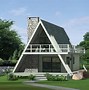 Image result for Modified A-Frame House Plans