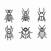 Image result for Stencil Cute Insect Outline