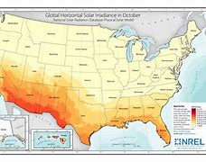 Image result for Solar Energy Map Us
