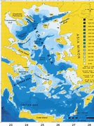 Image result for Aegean Sea Depth