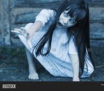 Image result for Ghost Girl Scary Face