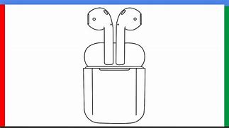 Image result for How to Draw AirPod Case