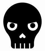 Image result for Dead Skull Emoji Face Outline